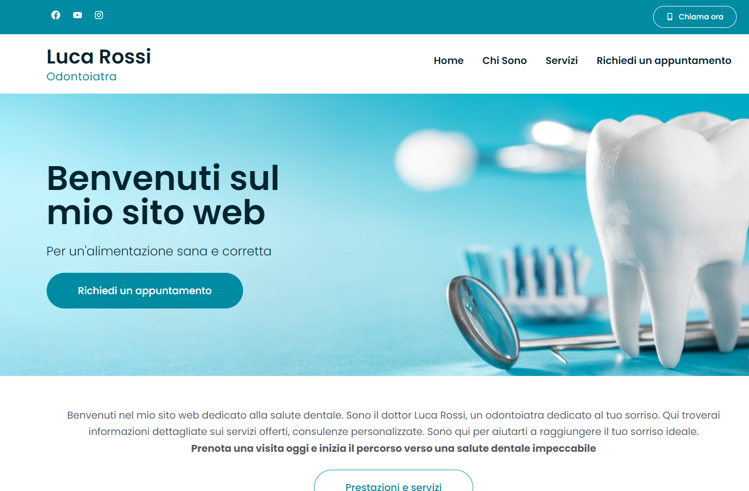 One Page per Dentista