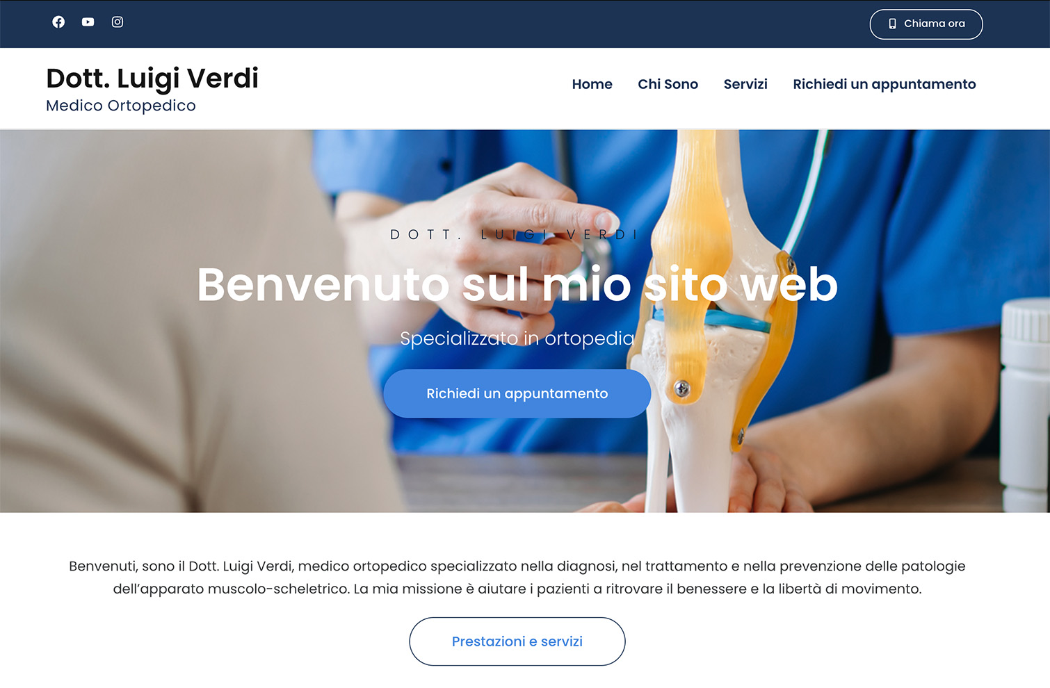 One Page per Ortopedico